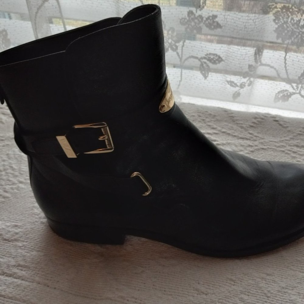 Michael Kors Womens Ankle Boots, Black, Size 7M